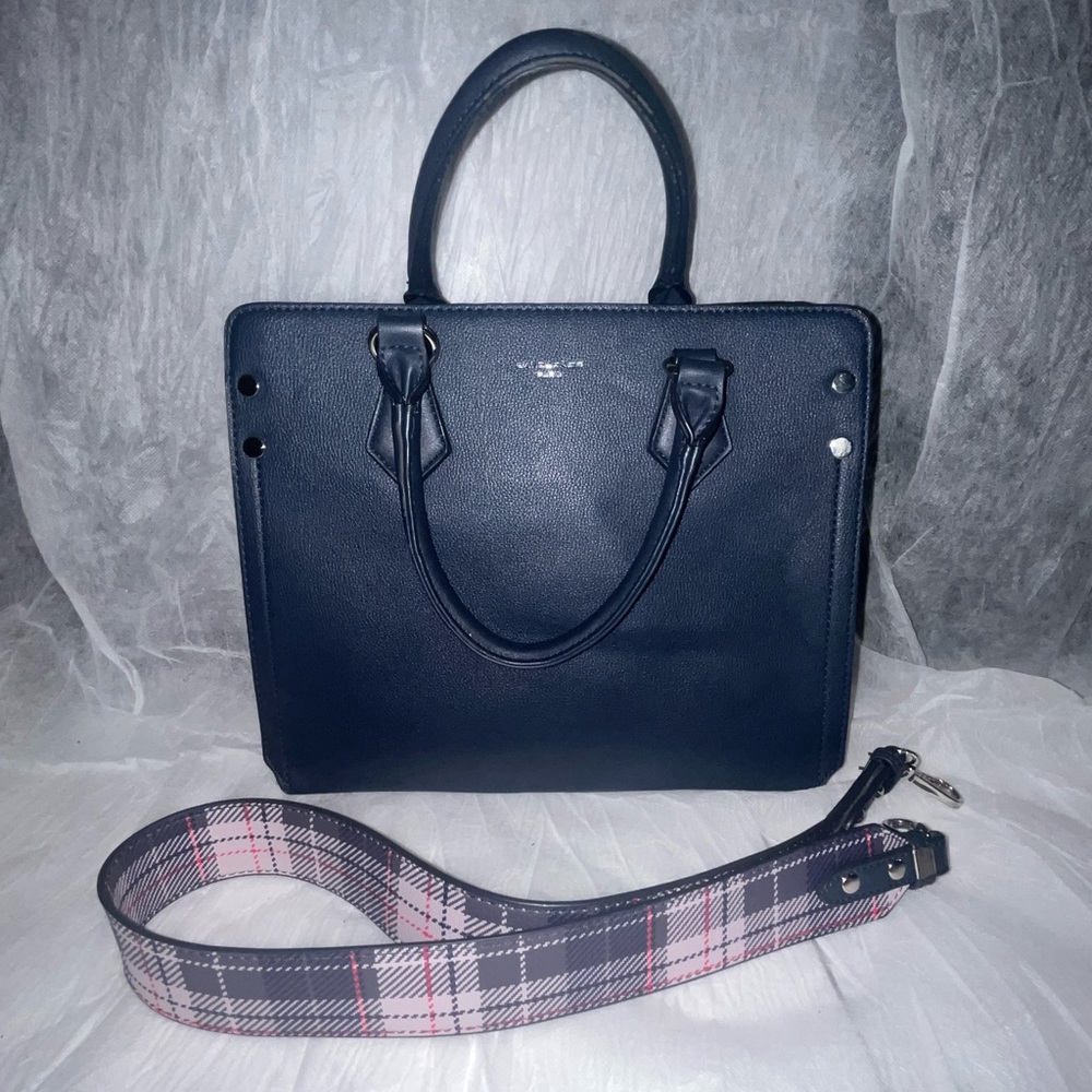 David Jones Blue Handbag with Strap